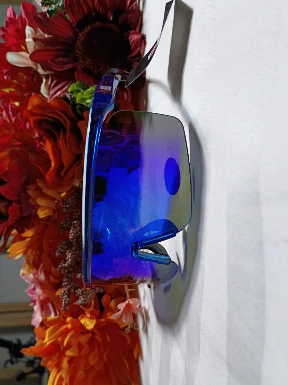 Mirrored Blue VR/AR Sunglasses Blue Lense